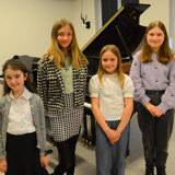 Julekoncert af den klassiske klaver afdeling