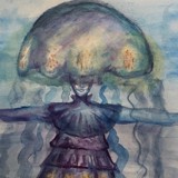 Åbning af Kulturskolens billedkunstelevers udstilling "Fabelagtig" på Kunstetagerne. 